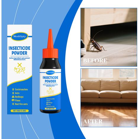 Insect repellent powder for everyday home cleaning, kitchen, and bedroom - convenient to use - 60g -- BIEMMEDUE (1/5)