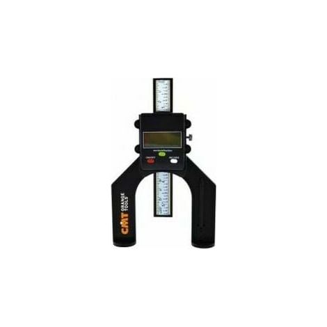 Digital Measuring Gauge - 0-80 mm Range - For Milling Cutter Adjustment On Router - Horizontal And Vertical Measurement - 1 Piece