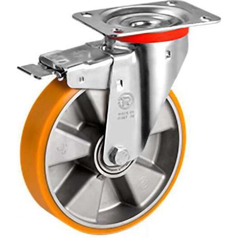 Ruota Poliuretano Pg+F 100X85 100X30 656502 Tr