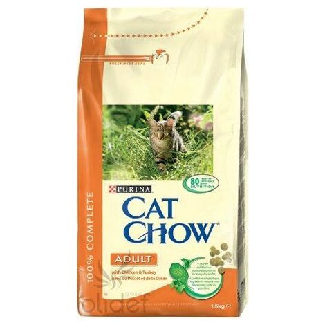 Croquettes pour chats adultes riches en Poulet 3KG PURINA CAT CHOW - Purina (1/5)
