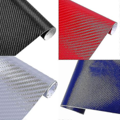 Film adhésif en fibre de carbone premium 2025 pour voitures - Autocollant 3D en fibre de carbone - Film de protection longue durée (1/5)