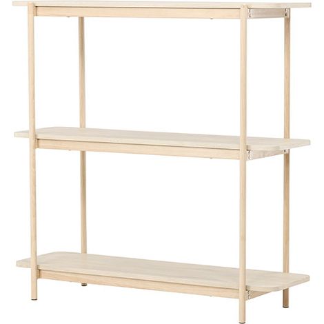 Heim Regal 120 cm 3 Regale whitewash.