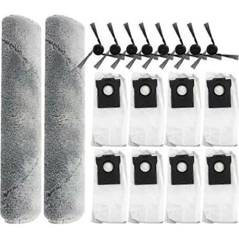 18 piezas de repuesto para la barredora sobre orugas Dreame Mova Z5 / Z5 Pro / Z50 Ultra: cepillo lateral y bolsa para el polvo. (1/5)
