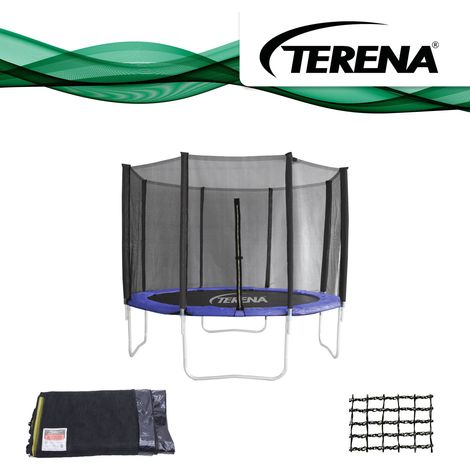 Terena Sicherheitsnetz Premium Ersatznetz für Trampolin 305 cm mit 8 Stangen (1/5)