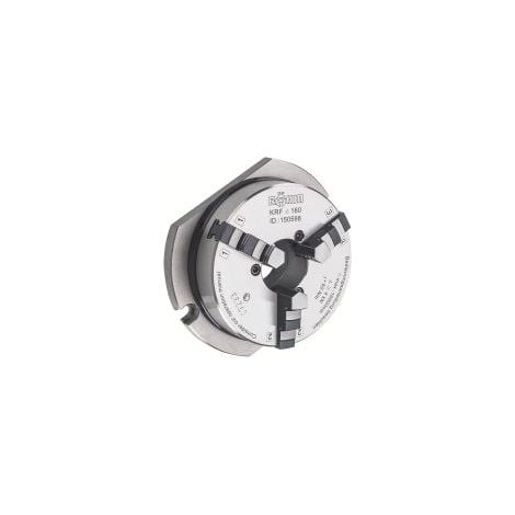 Röhm KRF 110, 3-Backen, mit Grundplatte, Gusskörper - 150596 (1/5)