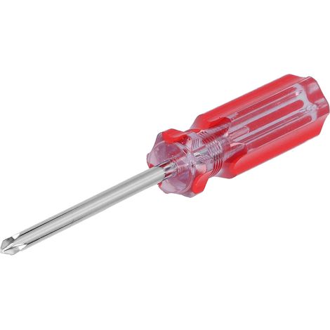 Lot de 10 tournevis cruciforme manche rouge isolé sécurité réparation électroménager maintenance (1/5)