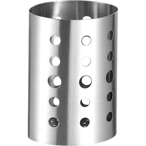 Support De Baguettes, Cage De Drainage Pour Baguettes, Support De Baguettes En Acier Inoxydable, Organisateur D'ustensiles Pour Baguettes, Fourchettes, Cuillères, Pailles (1/5)