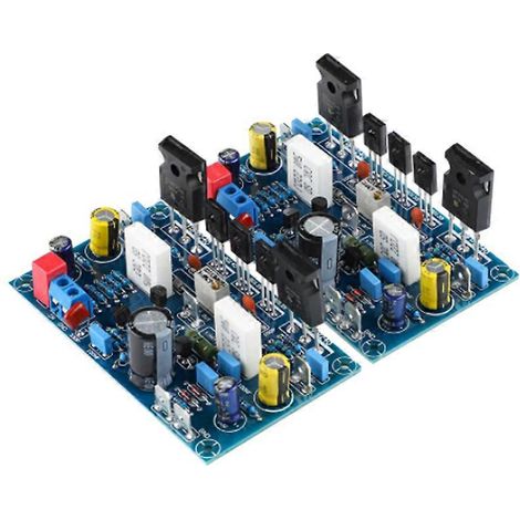 Carte d'amplificateur de puissance 1 paire 100 W x 2, amplificateur IRF240 FET classe A, carte audio pour sonorisation domestique (1/5)