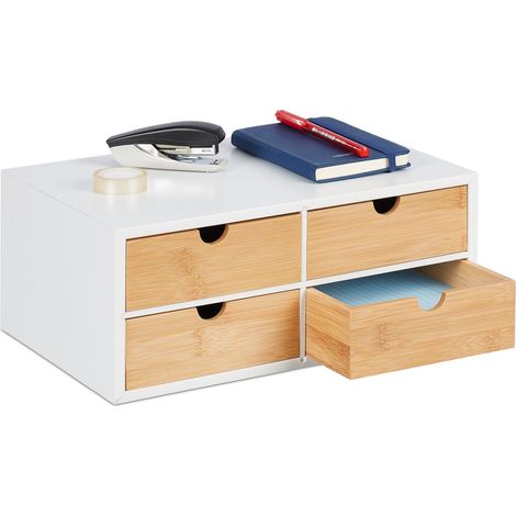 Organizador de escritorio 4 cajones