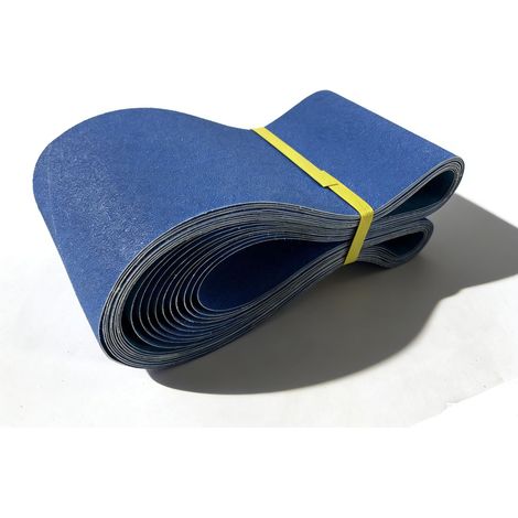 10 Pièces Bandes Abrasives 150 x 1220 mm Grain 100 (1/5)