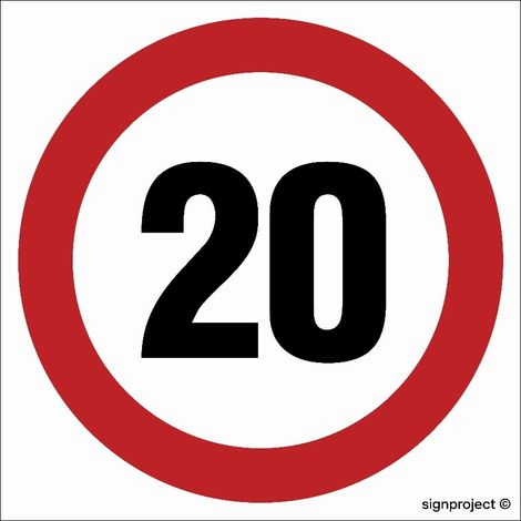 SA026 Geschwindigkeitsbegrenzung 20