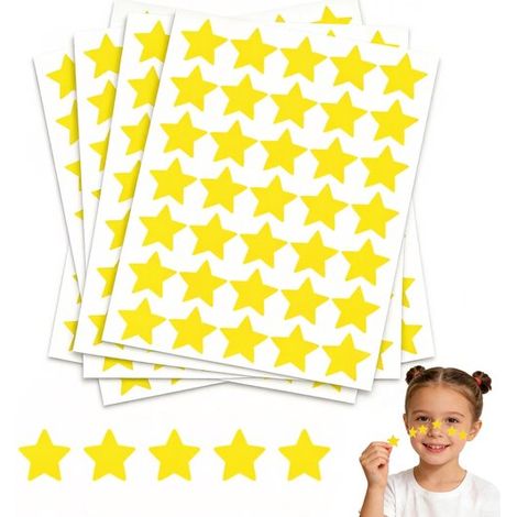 100 estrellas (35 hoja), Recompensas / / / Agendas / Patrones / sellado, recompensa escuelas profesores, Dimensiones: 22,4 x 16,8 x 0,01 cm (1/5)