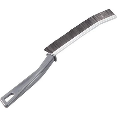 Nouvelle brosse de nettoyage résistante pour petits espaces, dotée de poils rigides qui peuvent être utilisés pour reboucher les trous dans les murs. (1/5)