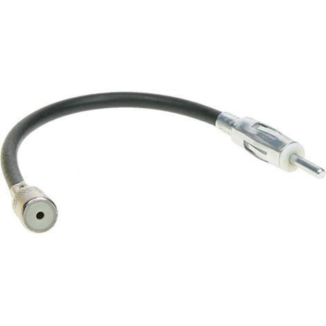 Adaptateur d'antenne : câble ISO-DIN fiche droite