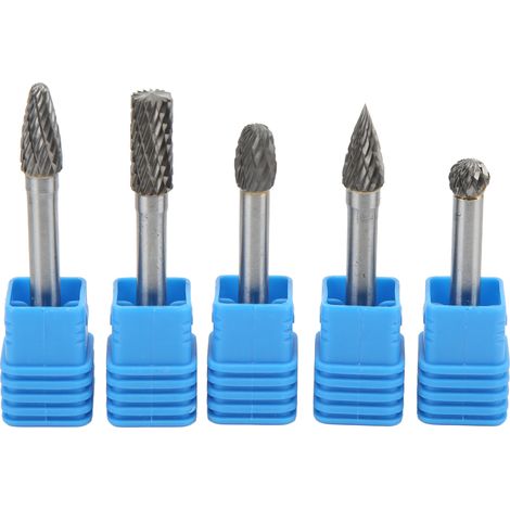 ZDETGU 5 Stück / Set Hartmetall-Fräser (ADEFG).