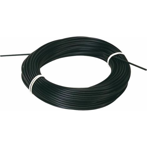 Guaina plastificata nera ø 16mm