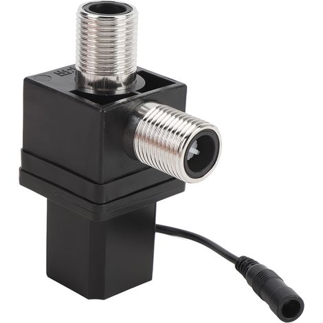 Vanne d'eau en plastique, filetage G1/2 pouce, accessoire de vanne solénoïde à impulsion électrique pour commande automatique. (1/5)