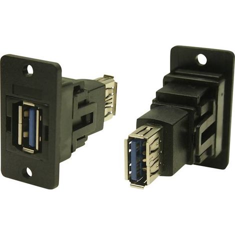 FM SLIM FT USB3 A-A 3,2 FORI Adattatore incasso CP30605NX1 Cliff Contenuto: 1 pz.