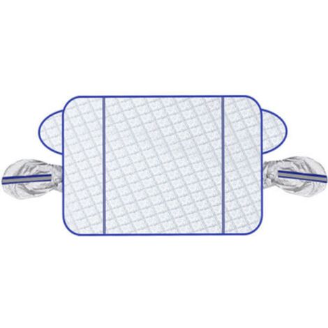 Housse de protection pour voiture anti-vent, imperméable, pliable avec aimants – Protection UV, contre la pluie, le gel, le vent et les rayons solaires – 145 × 105 cm (1/4)