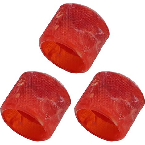 3 Boutons de Potentiomètre pour Guitare Électrique, Accessoires de Contrôle Rouge pour Instruments de Musique (1/5)