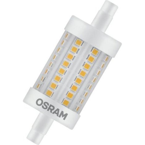 Osram 627055 Parathom Line LED R7s Longueur : 78mm 12W 1521lm- 827 Blanc Très Chaud Équivalent 100W (1/5)