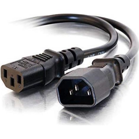 Câble Rallonge Électrique - 230 V - IEC 320 C13 vers C14 - 5 M - Pour PC Moniteur UPS