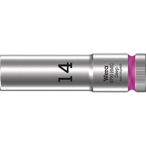 Wera 8790 HMC Deep Steckschlüsseleinsatz mit 1/2"-Antrieb, 14 x 83 mm (1/5)