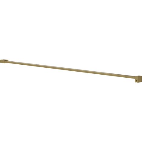 Colore 8mm/10mm Brushed Brass Flat Support Bar