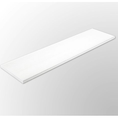 Regalboden weiß 200 x 20 x 1,6 cm Melaminbeschichtet Regalboden