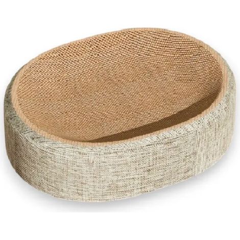 Althea Living - Rascador de sisal natural para gatos Caleta, cama y rascador (1/5)