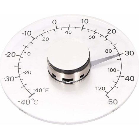 Digital Thermometer, Fensterthermometer für den Außenbereich, selbstklebend, wasserdicht, Temperaturanzeige (1/5)