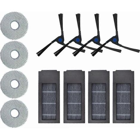 Filtre pour aspirateur robot X2 X2 Pro : brosse latérale de nettoyage et de lavage. (1/5)