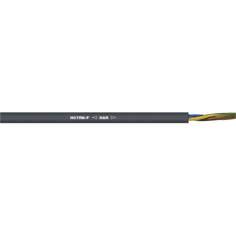 LAPP 16001063 NOIR CÂBLE ÉLECTRIQUE - CABLES ÉLECTRIQUES (H07RN-F, 450/750, NOIR)