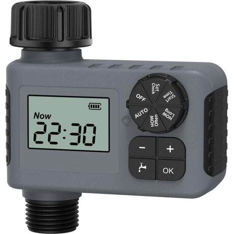 Minuterie Robinet Arrosage Extérieur Programmable Retardateur Pluie Irrigation Goutte À Goutte Automatique