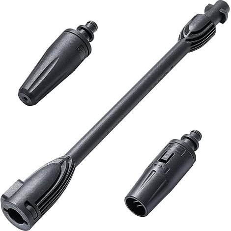 Lanza de limpieza de alta presión YUET para la serie Karcher: pistola pulverizadora de doble función con boquilla ajustable, extensión giratoria y boquillas de repuesto para K2, K3, K4, K5, K6, K7. (1/5)