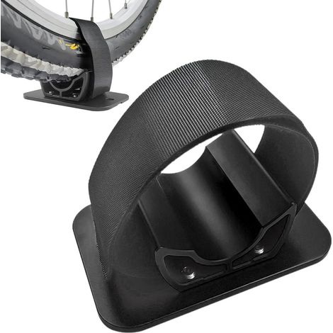 Soporte para horquilla de bicicleta, soporte para rueda trasera de bicicleta en techo de coche, bloque multiusos para bicicleta, soporte de montaje para horquilla de bicicleta, soporte para rueda tras (1/5)