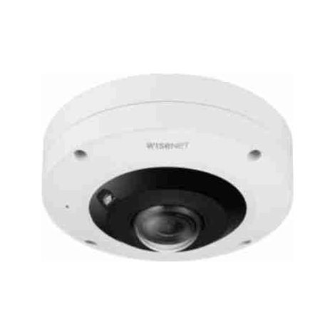 Caméra fisheye anti-vandale IR 4K d'extérieur HANWHA XNF-9013RV
