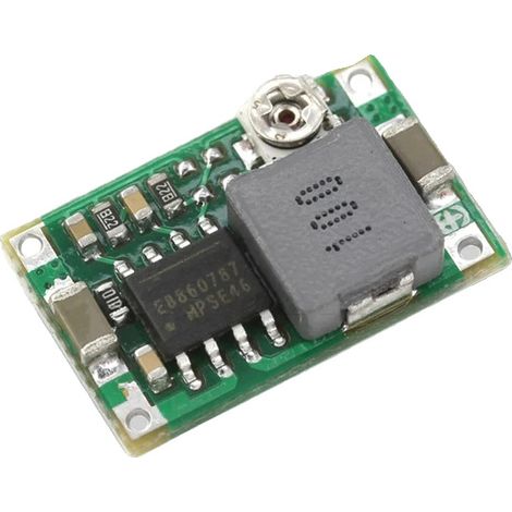 Convertisseur Buck DC-DC, Tension d'entrée 4,75V-23V, Tension de sortie 1V-17V, Taille 17mm x 11mm x 3,8mm, Efficacité jusqu'à 96%, Courant de sortie maximum 3A (1/5)