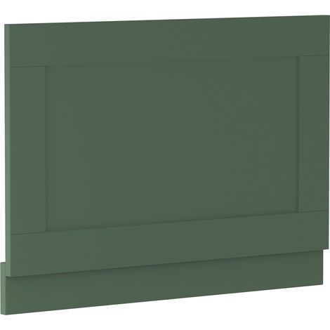 Old London Matt Hunter Green 800mm Bath End Panel - LOP813 (1/2)