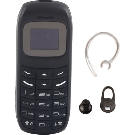 Mini-Bluetooth-Kopfhörer mit Ohrbügel, Mobilwähler und SIM-Karten-Unterstützung, 300-mAh-Akku für Mobiltelefone (1/5)