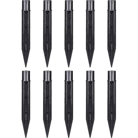 10 Stück Erdungsstecker für Gartenlampen