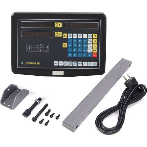 Affichage d'échelle de lecture de JCS900-2AE 0 3020mm DC5V 1 m/s TTL fraiseuse de qualité industrielle encodeur prise ue 110 240V