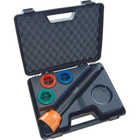 Bahco – Jeu d'outils de démontage de biellettes de direction – 3 cages adaptables Ø28 à 45 mm – Boîtier moulé pour rangement – Outil mécanicien (1/3)