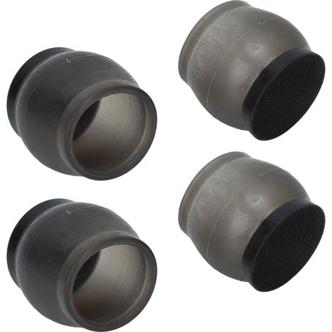 Lot de 20 embouts de protection pour pieds de chaises, chaises et tabourets, en TPR. (1/5)