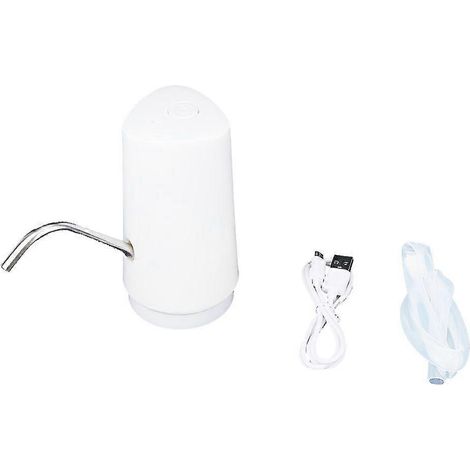 Distributeur d'eau électrique portable avec deux pompes USB, compatible avec une utilisation à domicile et en extérieur. (1/5)