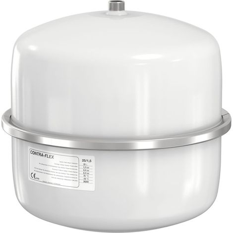 Flamco Vaso di espansione Contra-Flex 25 L/1,5 bar (3 bar) bianco, per HZ, 26233
