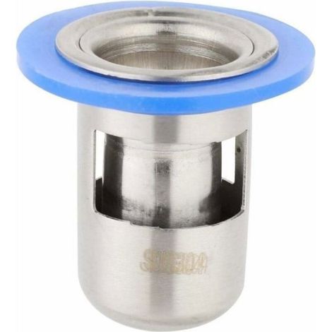 Drain De Douche - Acier Inoxydable - Siphon Anti-Odeur Type U - Pour Salle De Bain Cuisine Machine À Laver Toilette - 1 Pièce (1/5)