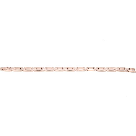 Bracelet magnétique en acier titane unisexe pour soulagement de la douleur, or champagne, design élégant (1/5)