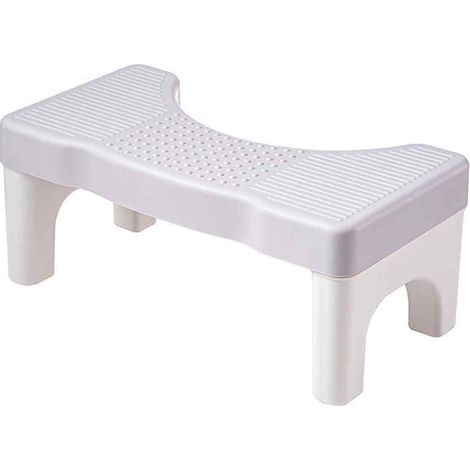 Tabouret Toilette - Hauteur 17 Cm - Angle 35 Degres - Pour Adulte Et Enfant - Pliable Et Antidérapant - 1 Piece (1/5)