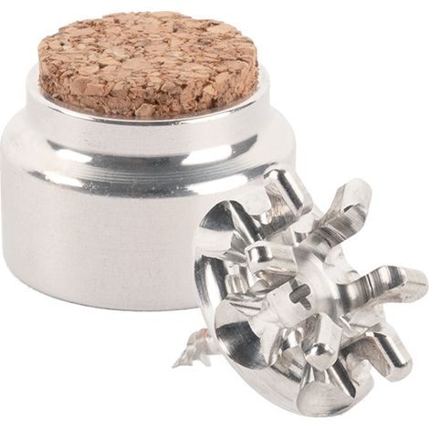 Kit de Fixation : Vis placo Longueur 16 mm Alu et butée de porte Alu - L'Attachante (1/5)